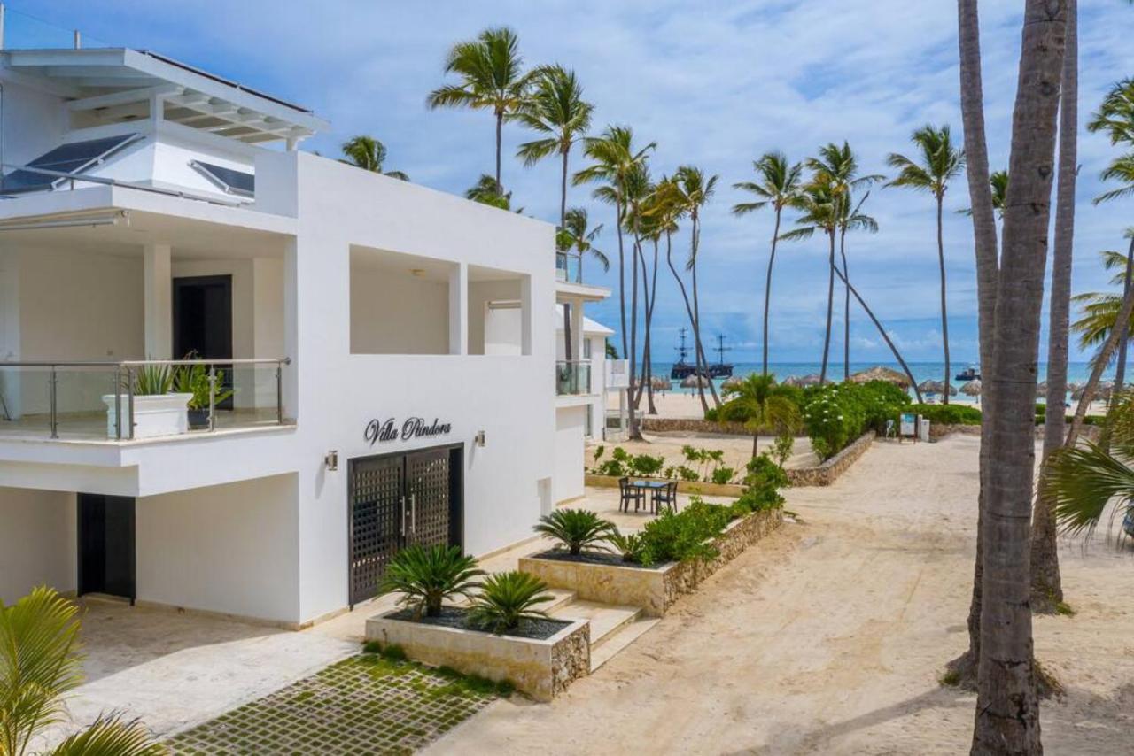 Villa Pandora Beach Front Villa With Chef Game Room Pool بونتا كانا المظهر الخارجي الصورة