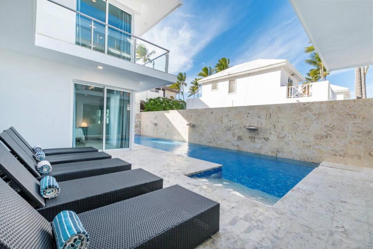 Villa Pandora Beach Front Villa With Chef Game Room Pool بونتا كانا المظهر الخارجي الصورة