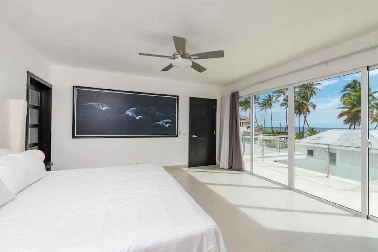 Villa Pandora Beach Front Villa With Chef Game Room Pool بونتا كانا المظهر الخارجي الصورة