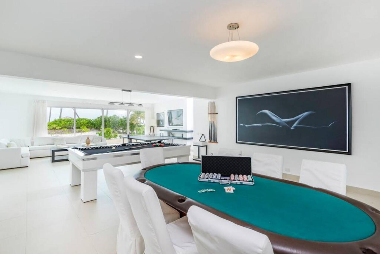Villa Pandora Beach Front Villa With Chef Game Room Pool بونتا كانا المظهر الخارجي الصورة