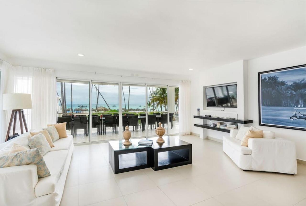 Villa Pandora Beach Front Villa With Chef Game Room Pool بونتا كانا المظهر الخارجي الصورة