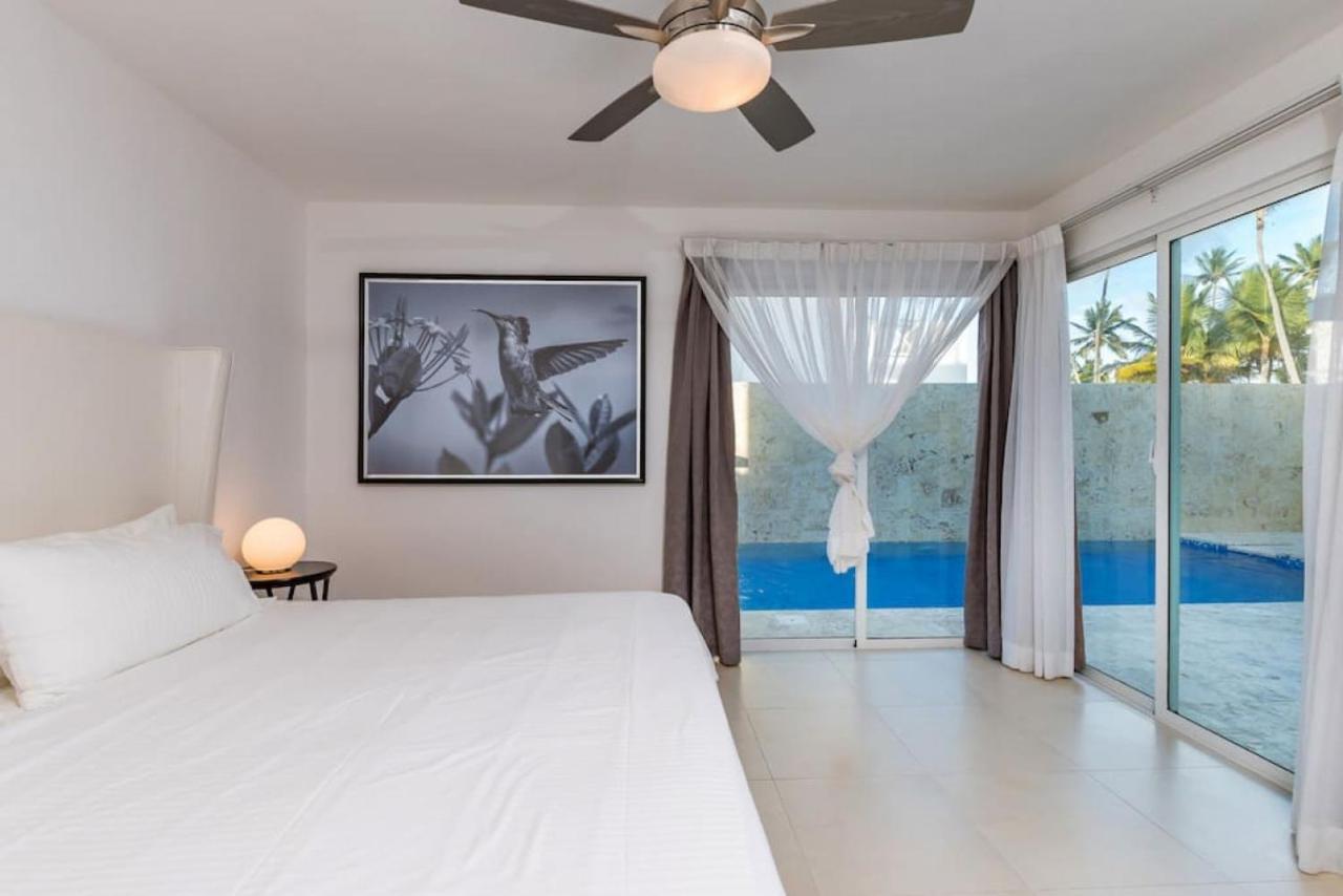 Villa Pandora Beach Front Villa With Chef Game Room Pool بونتا كانا المظهر الخارجي الصورة