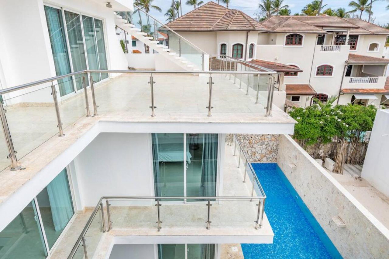 Villa Pandora Beach Front Villa With Chef Game Room Pool بونتا كانا المظهر الخارجي الصورة