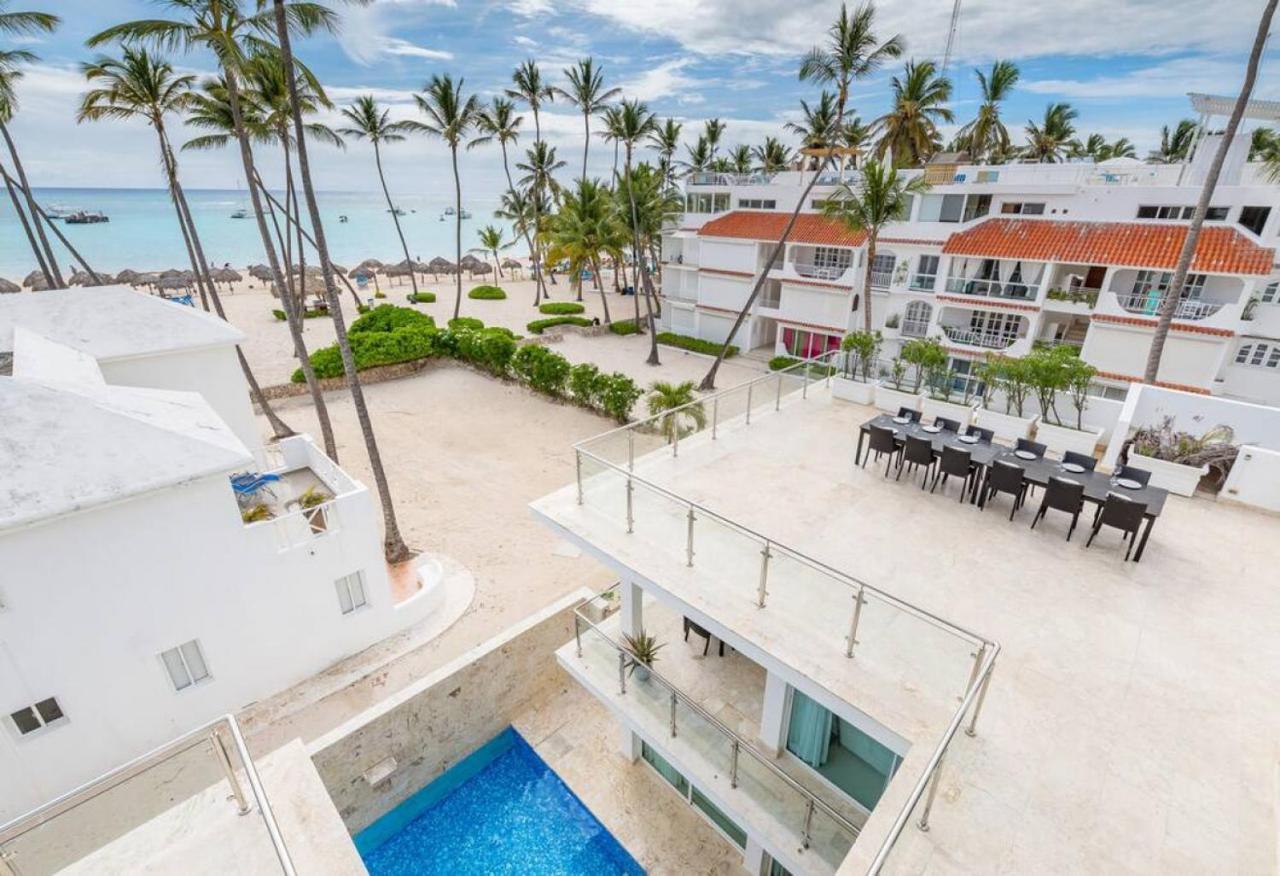 Villa Pandora Beach Front Villa With Chef Game Room Pool بونتا كانا المظهر الخارجي الصورة