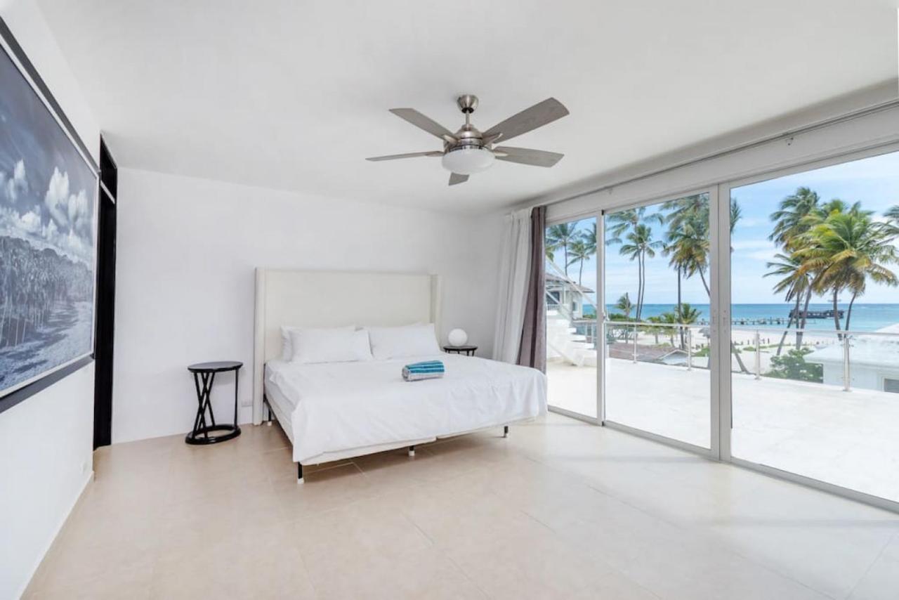Villa Pandora Beach Front Villa With Chef Game Room Pool بونتا كانا المظهر الخارجي الصورة